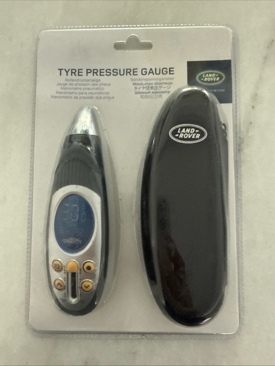 Land Rover Other - Black Tyre Pressure Gauge with Protective Case